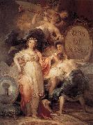 Francisco de Goya Allegory of the City of Madrid Germany oil painting artist